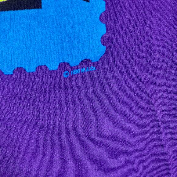 Detroit T-Shirt Mens Size XL Purple City Adventure Graphic Tourist Retro Tee - Picture 2 of 10